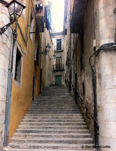 Treppen in Girona