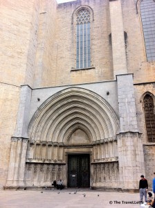 Tür in Girona