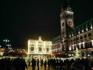 Weihnachtsmarkt Hamburg Rathaus