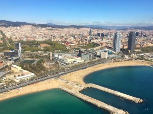 Helikopterflug Barcelona Aussichtspunkte