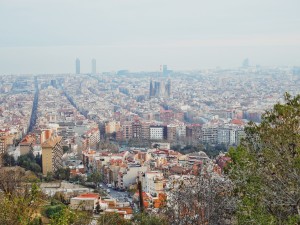 Barcelona-Aussicht-Tibidabo