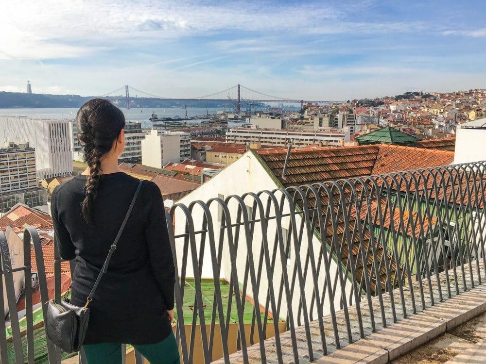 Lissabon Aussichtsplattform