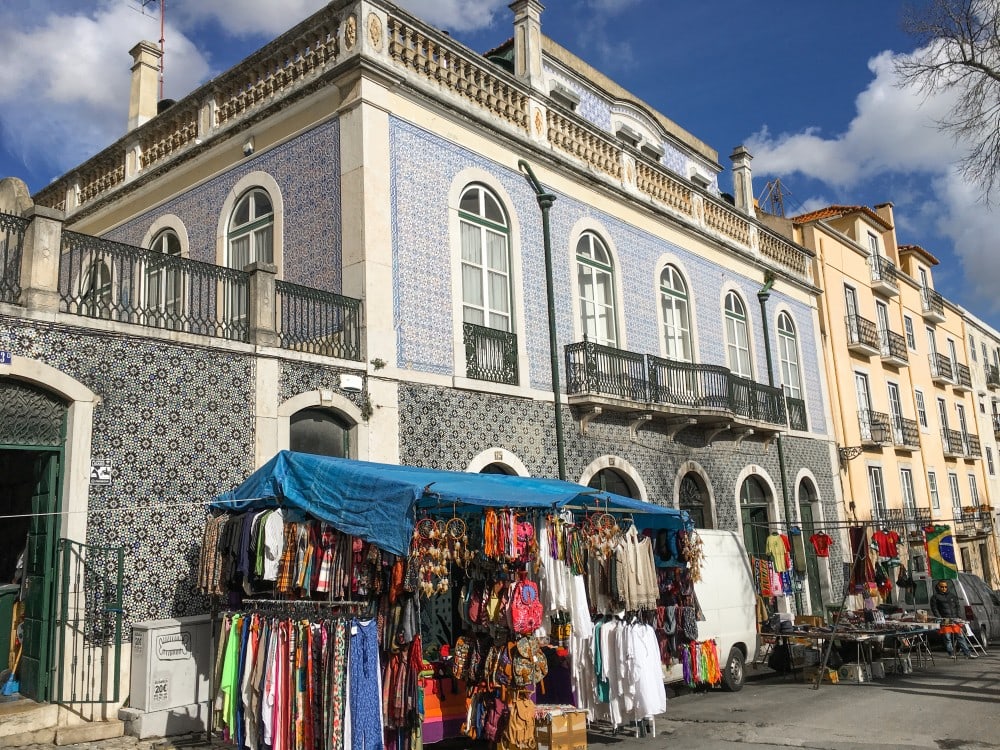 Lissabon Flohmarkt