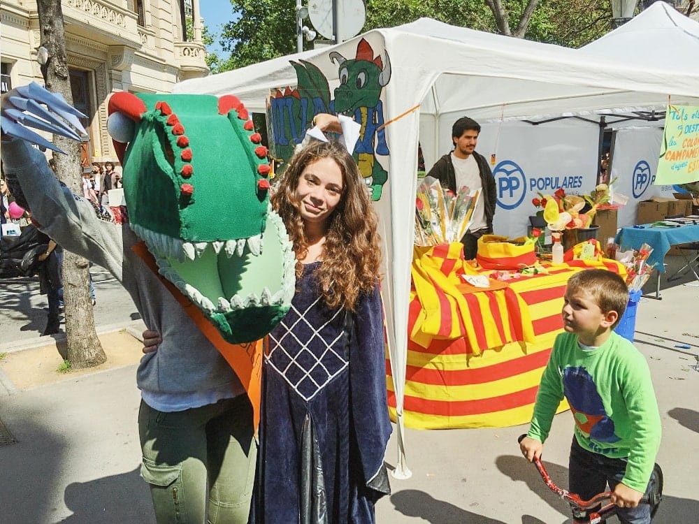 Barcelona-Feiertage-Sant-Jordi