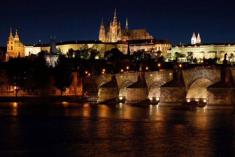 Prag bei Nacht Mosel Tour