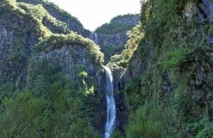 Madeira Wandern Reise Risco Wasserfall