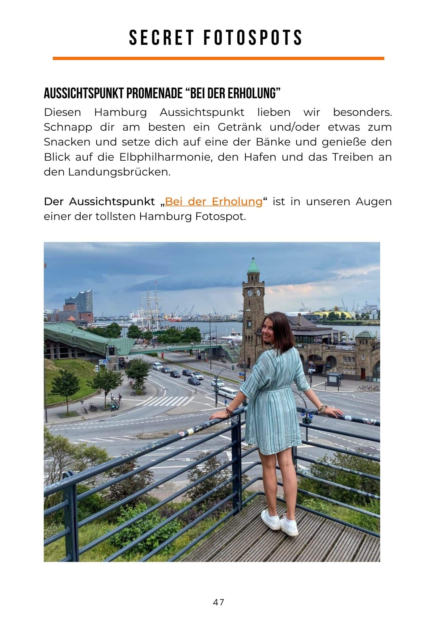 Hamburg Reiseführer Blick ins Buch